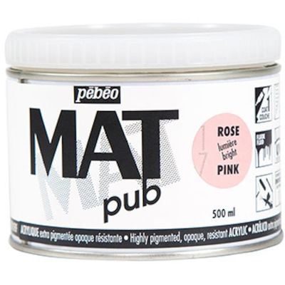 ペベオ・ジャポン ペベオ マットピュブ 500ml NO.17 ブライトピンク 257017 1本 594-1085（直送品）