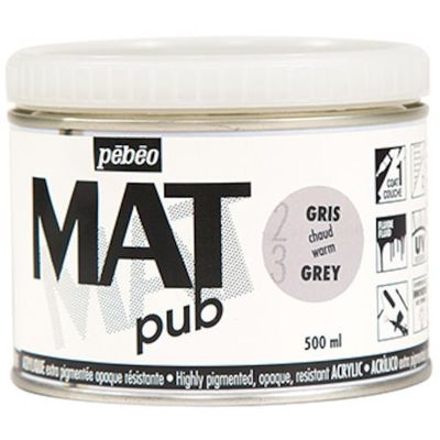 ペベオ・ジャポン ペベオ マットピュブ 500ml NO.23 ウォームグレイ 257023 1本 594-2558（直送品）