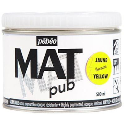 ペベオ・ジャポン ペベオ マットピュブ 500ml NO.26 フルレセントイエロー 257026 1本 594-2562（直送品）