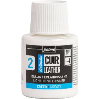 ペベオ・ジャポン Pebeo セタカラーレザー(革用)ライトニングシンナー(薄め液) 295652 1本 607-2958（直送品）