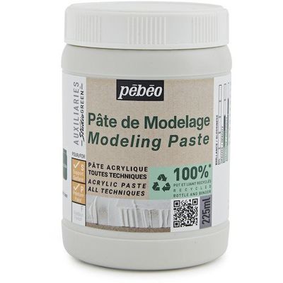 ペベオ・ジャポン ペベオ スチューディオ グリーン アクリリック モデリングペースト 225ml 818663 1本 601-6643（直送品）
