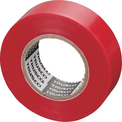 トラスコ中山 TRUSCO 脱鉛タイプビニールテープ 19mmX10m 赤 1巻入り GJ2110R1P 1巻 628-3295（直送品）