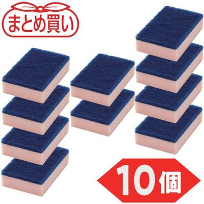 トラスコ中山 TRUSCO まとめ買い ハードスポンジ ピンク 10個入 HSF203-P-10P 1個(10パック) 652-9762（直送品）