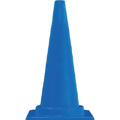 安全興業 ANZEN 安全コーン カットコーン 青 CCC-B 1本 652-8055（直送品）
