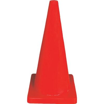 安全興業 安全コーン Wコーン 赤 KEY-794 1本 652-8072（直送品）