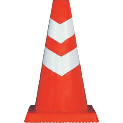 安全興業 安全コーン ミニスコッチコーン 赤 SCR-450 1本 652-8056（直送品）