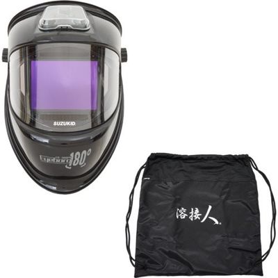 スター電器製造 SUZUKID 液晶式自動遮光溶接面 アイボーグ180°累計販売1万台突破キャンペーン EB-300PWIS 1個（直送品）