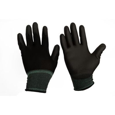 ペンギンエース LOGLOVEウレタン背抜き手袋 黒 10双組 Mサイズ LOGLOVE-UR-BK-M 1袋(10双)（直送品）