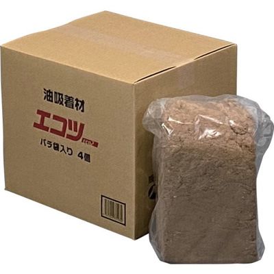 松岡紙業 油吸着材 エコツーバラ1 ECB-01 1箱(4袋) 665-4341（直送品）