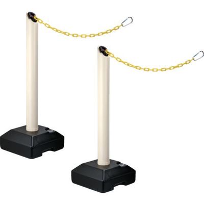 中発販売 Reelex プラチェーン内蔵ポールバリネオ2 2本セット パールホワイト BN-685WSTSET 1セット(1本)（直送品）