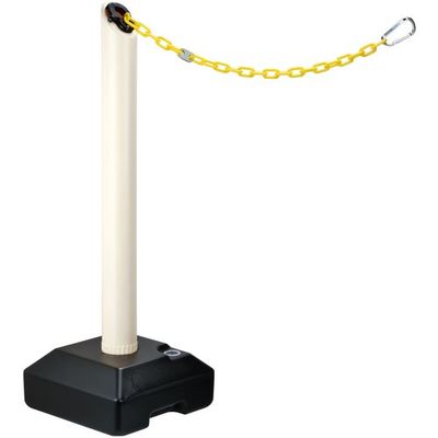 中発販売 Reelex 反射プラチェーン内蔵ポールバリネオ2 パールホワイト BNR-685WST 1本 659-1018（直送品）