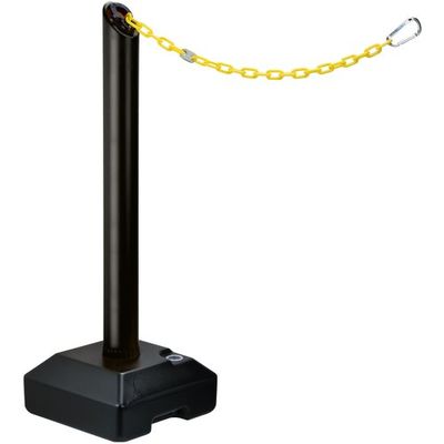 中発販売 Reelex 反射プラチェーン内蔵ポールバリネオ2 ブラック BNR-685BST 1本 659-1015（直送品）