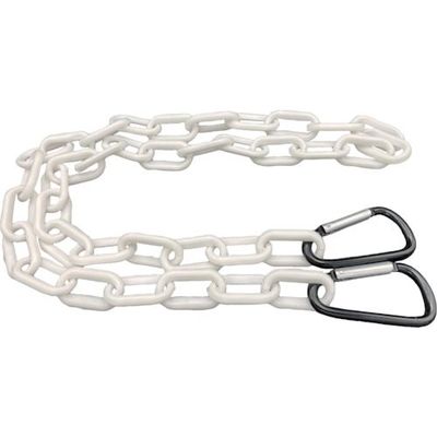 東京パーツセンター ラクテム プラチェーン カット品 カラビナフック付 白 L2000 PCHW-2000 1本 560-8276（直送品）