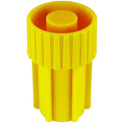 たくみ 重なる鉄筋キャップ イエロー(50個入) 1261 1袋(50個) 567-5001（直送品）