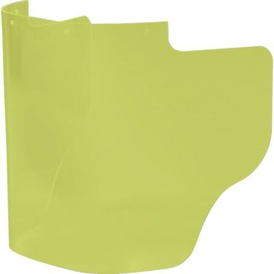 トラスコ中山 TRUSCO 大型防災面交換用レンズ イエロー LFSE-Y 1個 533-5765（直送品）