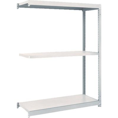 TRUSCO スチールラック M1.5型軽中量棚 1160X445XH900 3段連結 ネオグレー M1.5-3443B NG（直送品）