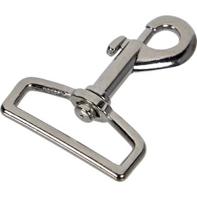 トラスコ中山 TRUSCO ニッケルメッキ スイベルベルトナスカン 53mm ベルト幅30mm SEB-30 1個 556-5407（直送品）