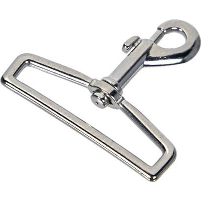 トラスコ中山 TRUSCO ニッケルメッキ スイベルベルトナスカン 53mm ベルト幅50mm SEB-50 1個 556-5404（直送品）