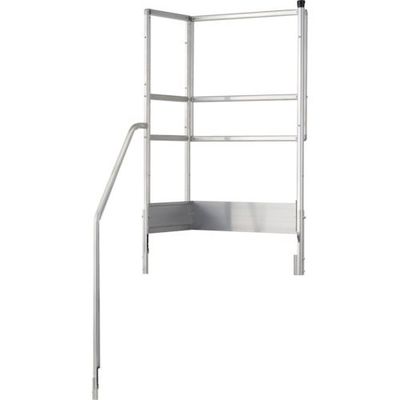 トラスコ中山 TRUSCO 階段片手すり天場二方手すり TSF-TKL346-30 1セット 551-7887（直送品）