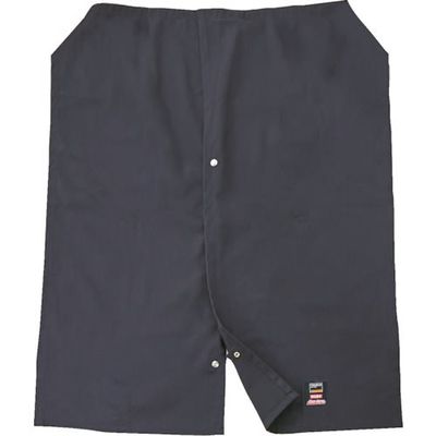 トラスコ中山 TRUSCO 防炎ローハイド型前掛け ネイビー(マックスダイナ) APB-014 NV 1枚 556-4419（直送品）