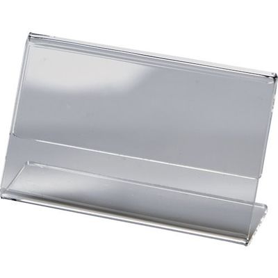 トラスコ中山 TRUSCO L型カード立て 片面名刺サイズ 55X93mm TCTL-5593 1個 555-9643（直送品）