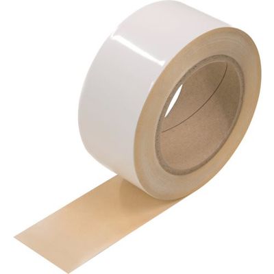 トラスコ中山 TRUSCO 強粘着・高耐久ラインテープ(屋内/屋外兼用) 白 幅50MM×長さ20M TLTO-5020W 1巻（直送品）