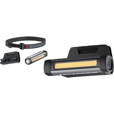 SCANGRIP社 スキャングリップ 多用途ヘッドライト "FLEX WEAR 03.5811 1セット(3個) 553-7682（直送品）