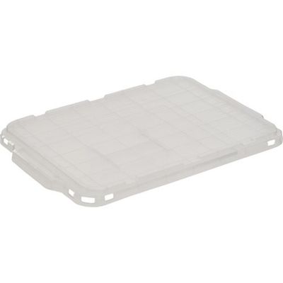 トラスコ中山 TRUSCO ネスティング・スタッキングコンテナフタ 透明 HNESTA10FTM 1枚 562-9677（直送品）