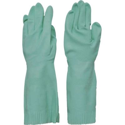 ダンロップホームプロダクツ ダンロップ 天然ゴム グッドネ厚手 Mグリーン 9712 1双 576-4721（直送品）