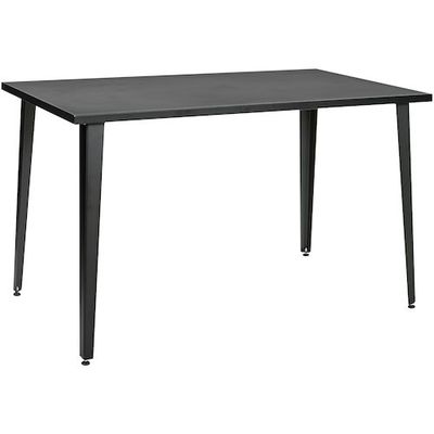 トラスコ中山 TRUSCO 超軽量アルミデスク ブラック 1200x700x720 ULAD1270BK 1台 630-8227（直送品）