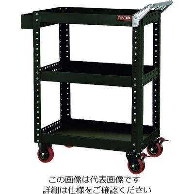 Shuter 重量カート CTー2 ブラック CT-2-BK 1台 194-8054（直送品）