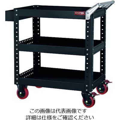 Shuter 重量カート CTー1 ブラック CT-1-BK 1台 194-8053（直送品）