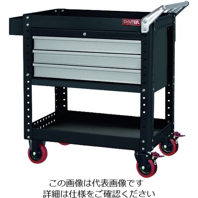 Shuter 重量カート CTー3A ブラック CT-3A-BK 1台 194-8055（直送品）