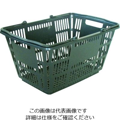 スーパーメイト バスケットP付 CBー18E ダークグレー 1個 215-6112（直送品）