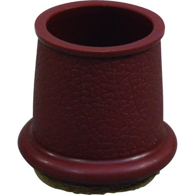 光 フェルト付フリーサイズ脚キャップバラ茶22~25用 B-FF-2225C 1セット(100個) 217-8191（直送品）