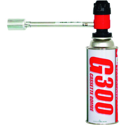 榮製機 サカエ富士 ガストーチ 楽楽炭焼 カセットガス式 炎温度1500°C 発熱量3100kcal/h JBC-0150 1本（直送品）