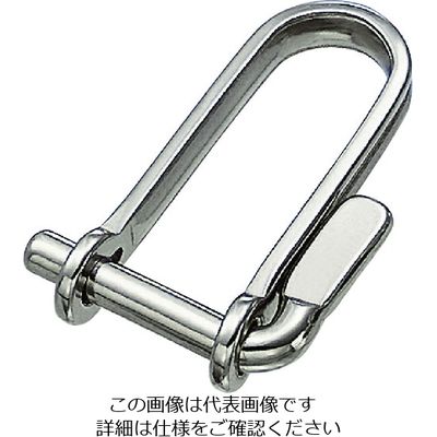水本機械製作所 水本 ステンレス レバーピンシャックル 呼び5mm B-1453 1個 205-1901（直送品）