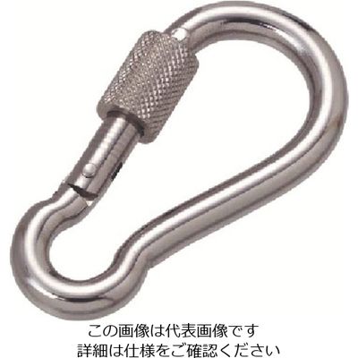 水本機械製作所 水本 ステンレス 環付スナップフックNB型 線径10mm 長さ102mm B-2275 1個 849-0930（直送品）