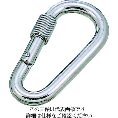 水本機械製作所 水本 ステンレス ナス型カラビナ 線径4mm 長さ45mm(1個入) B-2795 1個 205-0380（直送品）