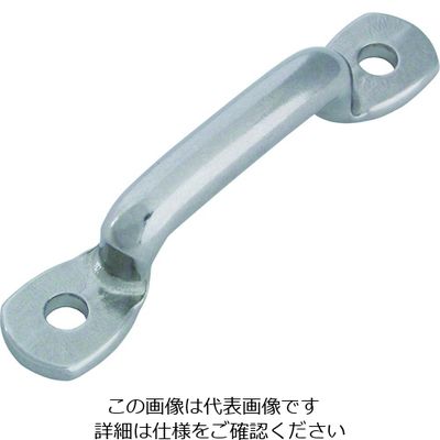 水本機械製作所 水本 ステンレス ローアイストラップ ピッチ68mm B-2428 1個 205-0310（直送品）