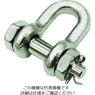 水本機械製作所 水本 ステンレス JIS型シャックル 呼び10mm B-2716 1個 204-5542（直送品）