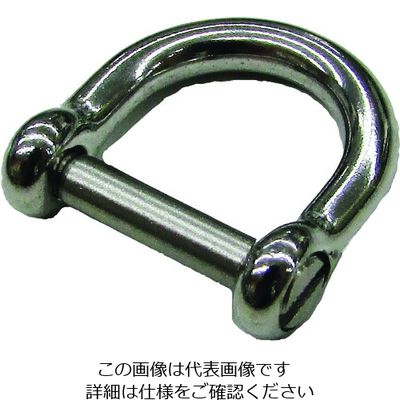 水本機械製作所 水本 ステンレス マイクロワイド沈みシャックル 呼び3mm 使用荷重0.25kN B-2635 1個 204-4048（直送品）