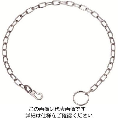 水本機械製作所 水本 ステンレス ポケットチェーンMP型(片端ミニクリップ付) 全長300mm C:3mm B-2237 1個（直送品）