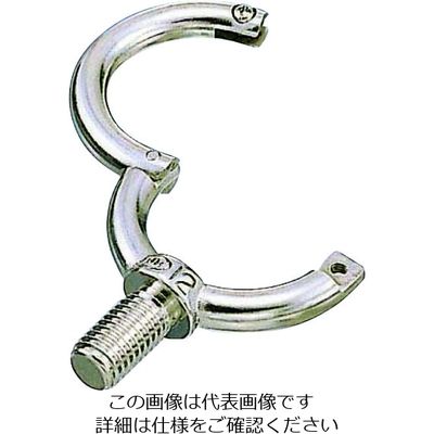 水本機械製作所 水本 ステンレス オープンアイボルトミリネジ 捻子径M-6 B-1002 1個 113-4546（直送品）