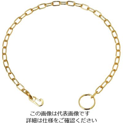 水本機械製作所 水本 ステンレス ポケットチェーンMP型(ゴールド) 全長300mm B-2259 1個 201-2044（直送品）