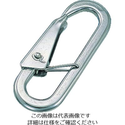 水本機械製作所 水本 ステンレス スナップフックC型 長さ72mm B-529 1個 849-1046（直送品）