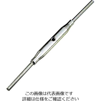 水本機械製作所 水本 ステンレス パイプターンバックル(ストレート) 捻子径1分5厘 B-580 1個 204-7131（直送品）
