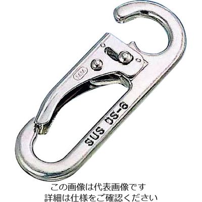 水本機械製作所 水本 ステンレス ロックスナップ（オープンタイプ） 長さ82mm B-661 1個 204-5591（直送品）