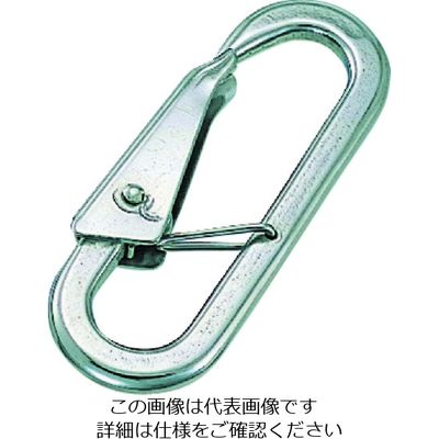 水本機械製作所 水本 ステンレス スナップフックC型 長さ98mm B-530 1個 849-1047（直送品）