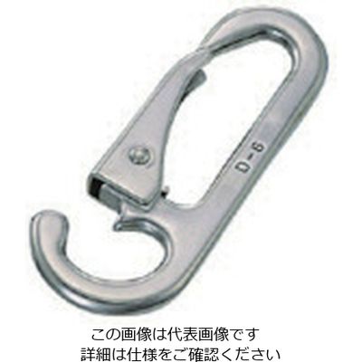 水本機械製作所 水本 ステンレス スナップフックD型 長さ88mm B-531 1個 849-1048（直送品）